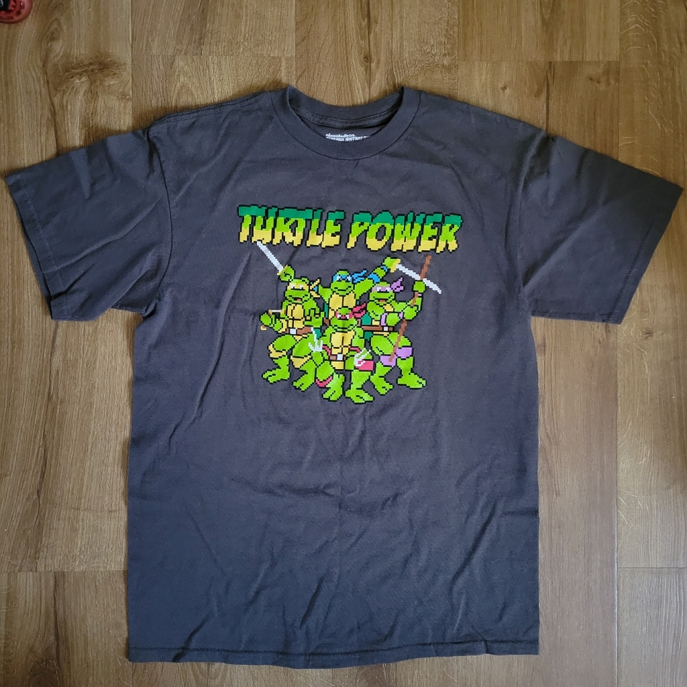 Nickelodeon Black Teenage Mutant Ninja Turtles Shirt